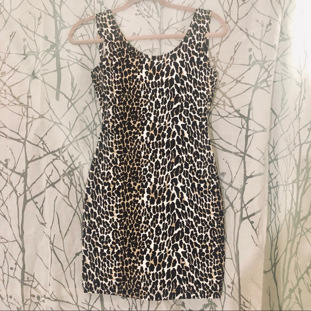 Animal Print Dress NWOT